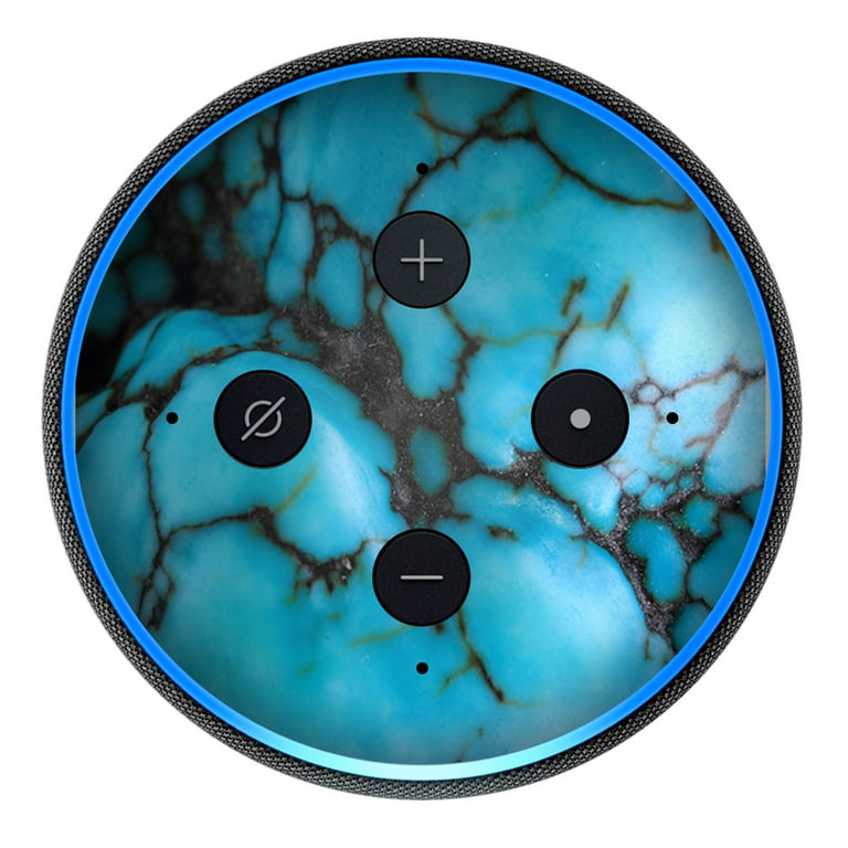  Color turquesa y verde azulado – Vinilo adhesivo compatible con   Echo Dot 3ª generación Alexa – Decoraciones para tus altavoces de casa  inteligente, gran regalo accesorios para mamá, papá, cumpleaños