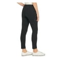 thumbnail image 2 of DKNY Womens Black Zippered Pocketed Skinny Pants 24, 2 of 4