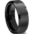 thumbnail image 3 of RSAMD Lord of the Rings The One Ring LOTR Stainless Steel Wedding Aragon Wedding Ring-Black style 2-7-8mm, 3 of 3