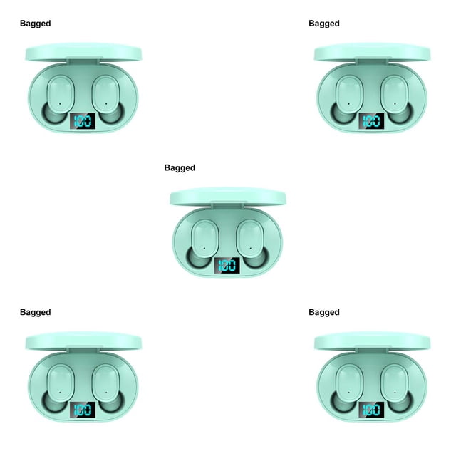 Inteprter auriculares compatibles con bluetooth inalámbricos a prueba de agua en la oreja caja de carga auriculares portátiles manos libres Type2 NO2