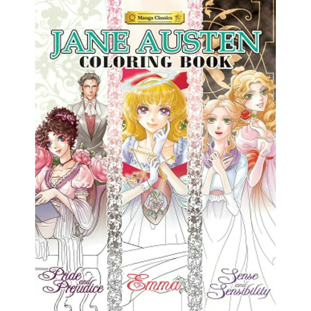 Manga Classics Jane Austen Coloring Book (Paperback