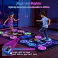 thumbnail image 3 of Alfombra de Baile ANNKIE con 12 Botones, 5 Modos, Juguete para Niños con 2 Jugadores, 3 of 8