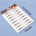 thumbnail image 4 of Xihbxyly Pegatinas para Cejas, Moldeador de Cejas de Fácil Aplicación, Parche de Larga Duración, Transformación de Aspecto Natural, Solución de Maquillaje Rápida, para Amantes de La Belleza, Incluye, 4 of 7