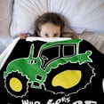 thumbnail image 7 of Gresahom WEALLIN Just A Boy Who Loves Tractors, Tractor Blanket for Toddler Boys, Soft Blanket for Children's Day Gift, Birthday Gift 1 2 3 4 5 Year Old Toddler Boys Kid Child(50"x60"), 7 of 7