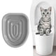 thumbnail image 5 of 2x Cat Toilet Para Inodoro De Plástico Para Bandeja De Arena Para Gloria entrenamiento para ir al baño del gato, 5 of 6