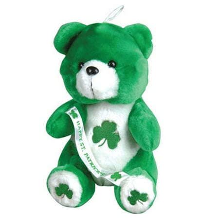 Rhode Island Novelty Happy St Patricks Day Saint Patty's Irish Teddy Bear