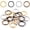 style_name, variant on Universal 60Pcs 1 Inch Heavy Duty Metal O Rings Webbing Belts Buckle Assortment