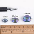 thumbnail image 6 of U8MO 10pcs Oval Faceted 12x9mm 16x12mm 20x16mm Crystal Glass Beads for Jewelry Making-Purple-20x16mm, 6 of 6