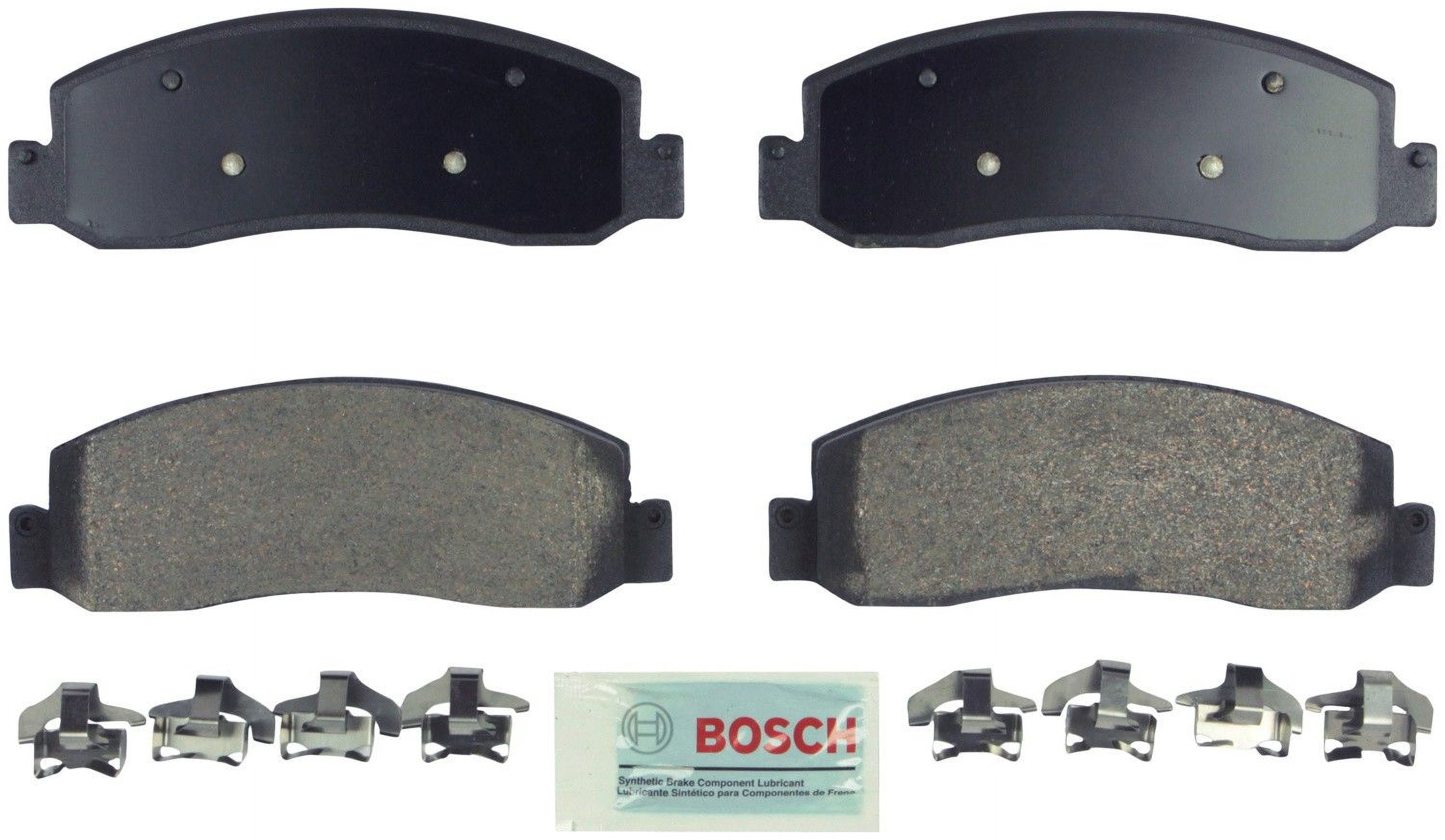 Bosch BE1069H Bosch Blue Semi-Metallic Brake Pads with Hardware