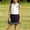 Navy, variant on 2-8Y Girls Sweetheart 2-Piece Set, Sleeveless Collared Top & Ruffled Pleated Skirt, Adorable Summer Outfit for Little Girls Red 7-8 Yeas