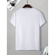 thumbnail image 2 of Camiseta de verano con estampado de letras para hombre, camiseta gráfica navideña, camiseta informal de cuello redondo y manga corta, corte regular para actividades al aire libre y uso diario, regalo, 2 of 6