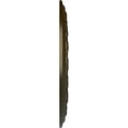 thumbnail image 4 of Ekena Millwork 17 7/8"OD x 3 5/8"ID x 1 1/4"P Dublin Ceiling Medallion (Fits Canopies up to 5 1/8"), Hand-Painted Green Gold, 4 of 6