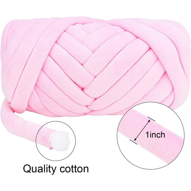 Chunky Cotton Yarn Giant Yarn For Blanket Pillow DIY 1 Roll/20