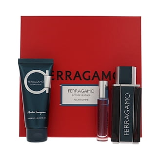 Salvatore Ferragamo, Leather Set, floral fragrance, 3 Pc Gift Set