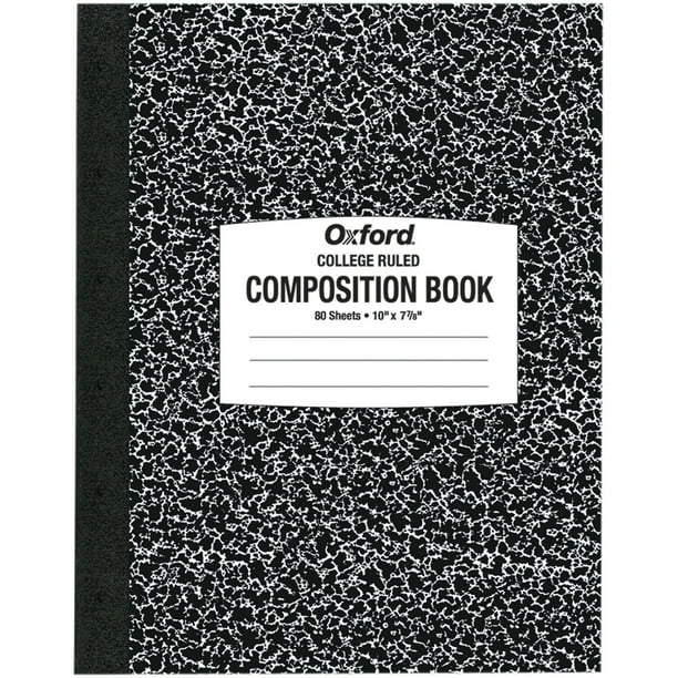 Oxford Tops Collegeruled Composition Notebook, 1 Each (Quantity