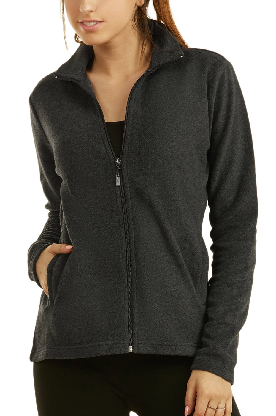 women's plus size polar fleece jacket