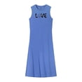 thumbnail image 1 of Vestido de verano para mujer, vestido de playa elegante de primavera, vestido jersey para mujer para el trabajo , L L, 1 of 7