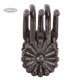 thumbnail image 1 of Lot de 200 pinces de fixation en forme de fleur pour tiges d'orchidées, accessoires de jardinage, marron, 1 of 4