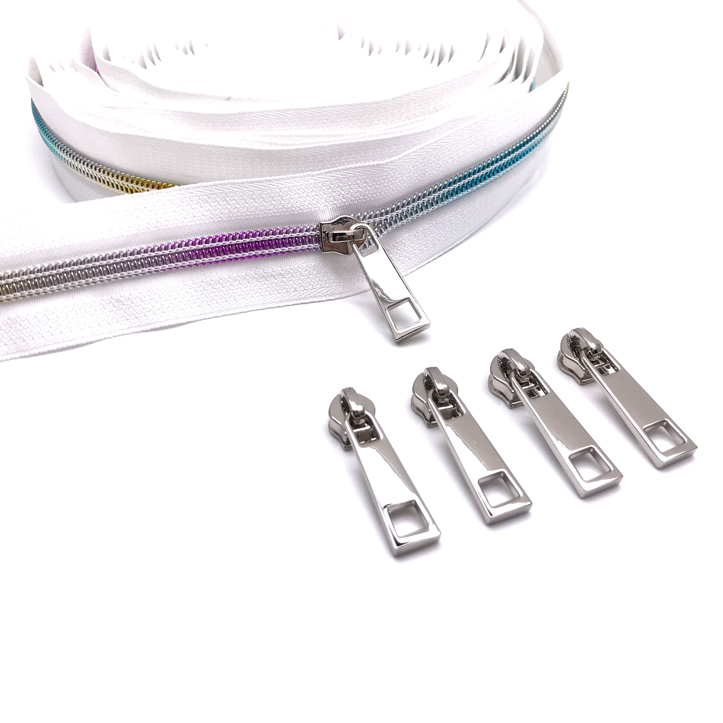 Handmade Inlay #5 zipper pulls - Set of 5 – Camulus Hardware and