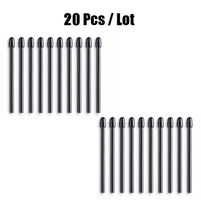 Puntas de repuesto para lápiz óptico Wacom Pro Pen 2, Intuos PTH-660, 860, 460, Cintiq DTH-W1620/1320H, Citiq16 (20 unidades)