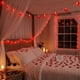 thumbnail image 1 of Luces De Cadena De Plástico Guirnalda de luces rojas en forma de corazón de 2 m, funciona con pilas, ideal para fiestas, bodas, San Valentín, decoración de ambiente (1 unidad) JASKFLY, 1 of 9