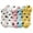 A-White327, variant on Yuanlong Womens Plaid Cotton No Show Socks 5 Pack Lightweight Breathable Socks Comfy Cute Daily Socks