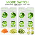 thumbnail image 6 of ONCE FOR ALL Vegetable Spiralizer Zucchini Noodle Maker Spiral Cutter, 6 of 8