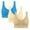 Blue 【3 Pack Suggest Choosing 2 Size Up】, variant on Xdegoge Ofertas Relampago De Ropa Activewear 5 Pack Sports Bras for Women Push Up Wireless Bra Seamless T-Shirt Bras Ropa Deportiva Mujer Training Running Sports Bra Gym Clothes Flash