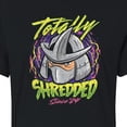 thumbnail image 3 of Teenage Mutant Ninja Turtles - Totally Shredded - Juniors Cropped Cotton Blend T-Shirt, 3 of 5