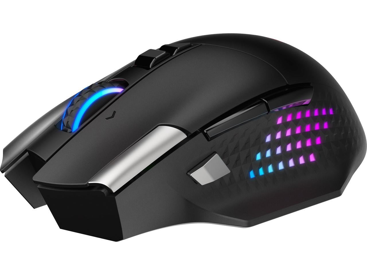 MSI VERSA PRO Gaming Mouse - Pixart 3395 - Cable/Wireless - Bluetooth/Radio Frequency - 2.40 GHz - Rechargeable - Black - USB 2.0 - 26000 dpi - 4 Way Scroll - 15 Button(s) - 13 Programmable Button(...