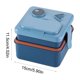 thumbnail image 3 of Plastic Double Lunch Box Office Lunch Box Microwave Oven Heating Portable Cartoons Children's Lunch Box, 3 of 6