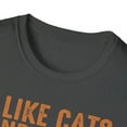 thumbnail image 3 of I Like Cats And Coffee And Maybe 3 People Retro Cat Lover T-Shirt, 3 of 4