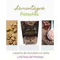 thumbnail image 4 of Pistachos con sal marina cubiertos de chocolate con leche LAMONTAGNE y sal rosa del Himalaya, 17,68 onzas (500 g) + calcoman&iacute;a de NAJD LLC + bolsas de hielo reutilizables., 4 of 6