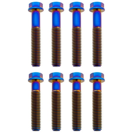 Tusk Titanium Triple Clamp Bolt Kit Ride Engineering Triple Clamp Burnt Blue For Yamaha YZ250 Monster Energy Yamaha Racing Edition 2023 2025
