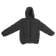 thumbnail image 2 of 19 Zone Chaqueta calefactora ajustada con capucha desmontable Chaqueta con capucha impermeable y transpirable para hombres y mujeres Negro XL, 2 of 10