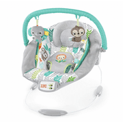 Open Box Bright Starts Cradling Bouncer, Jungle Vines