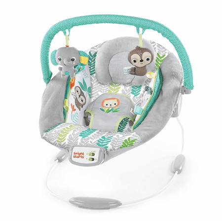Open Box Bright Starts Cradling Bouncer, Jungle Vines