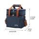 thumbnail image 3 of Lonchera, cajas bento, moderna bolsa de mensajero, bolsa aislante para almuerzo con gran capacidad, bolsa de almuerzo de negocios y bolsa aislante para el frío, bolsillo bento., 3 of 4