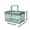 Green, variant on Tarmeek Portable Picnic Accessories Handheld Wicker Basket Set with Cutlery Set and Plates for Outdoor Dining, Reusable Durable Storage for Family Camping Adventures