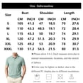 thumbnail image 4 of KLHDSF Men's Polo Shirts 3 Buttons Casual Work T-Shirts Quick Dry Short Sleeve Golf Shirt Pique Jersey Outdoor Performance Top Black S, 4 of 8
