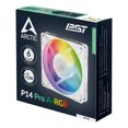thumbnail image 6 of Arctic ACFAN00318A P14 Pro Premium Fan A-RGB, 140 mm PWM  Fan - White, 6 of 6