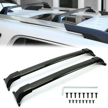 Kojem Roof Rack Cross Bars for GMC Acadia 2017 2018 2019 2020 2021 2022 2023 Aluminum Roof Rail Crossbars Luggage Rack Cargo Carrier for Snowboard Canoe Kayak Bike