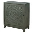 thumbnail image 2 of Powell Grace Wood Accent Cabinet in Dark Gray, 2 of 9