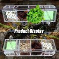 thumbnail image 2 of Bingirl 3 in 1 Acrylic Filter Box External Hanging Water Purifier for Aquarium Fish Bowl, 2 of 9
