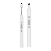 Extendable Presentation Clicker, Page Turner Pen, Laser Pointer & Capacitive Touch, Wireless Presenter for Whiteboard, Smart Board, and Projector - Presentation Clicker for Teachers & Office