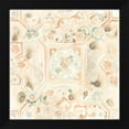thumbnail image 2 of June Erica Vess 12x12 Black Modern Wood Framed Wall Art Titled - Terracotta Garden Tile VIII, 2 of 6