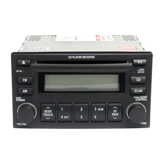 Restored 2007 Hyundai Entourage AM FM Radio Receiver Single Disc CD Player 961404D100 (Refurbished)