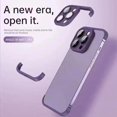 thumbnail image 2 of Frameless TPU Bumper Case With Camera Lens Protector for iphone 15pro for iphone Pad 15pro Corner Case R8S8 Max Shockproof W7D3, 2 of 9