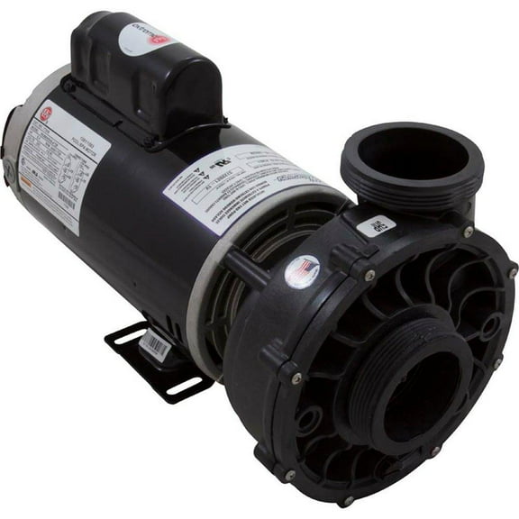 Waterway Viper 56-Frame 5HP Dual-Speed Spa Pump, 2-1/2in. Intake, 2-1/2in. Discharge, 230V 3722021-1V