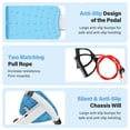 thumbnail image 2 of Slim Waist Twister, Silent Ab Toner Machine, Core Workout Board for Women, Home Gym Equipment for Hourglass Figure & Love Handle Reduction, Blue, 2 of 10